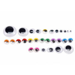 Set of Self-Adhesive Eyelets Movable Colorful Organizer 750 pcs.