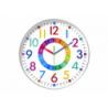 Children's Colorful Educational Wall Clock 25 cm