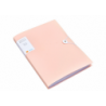 Plastic Folder with Elastic Band 30 Sheets Pink A4