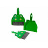 Green Frog Desk Cleaning Set Brush Spatula 2 pcs.