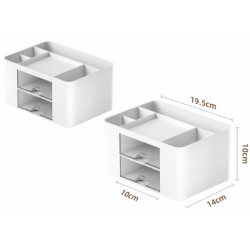 Desk Storage Organizer Drawers White