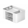 Desk Storage Organizer Drawers White