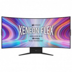 Corsair XENEON FLEX computer monitor 114.3 cm (45") 3440 x 1440 pixels OLED Black