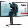 iiyama G-MASTER GB3467WQSU-B5 computer monitor 86.4 cm (34") 3440 x 1440 pixels UltraWide Quad HD LED Black