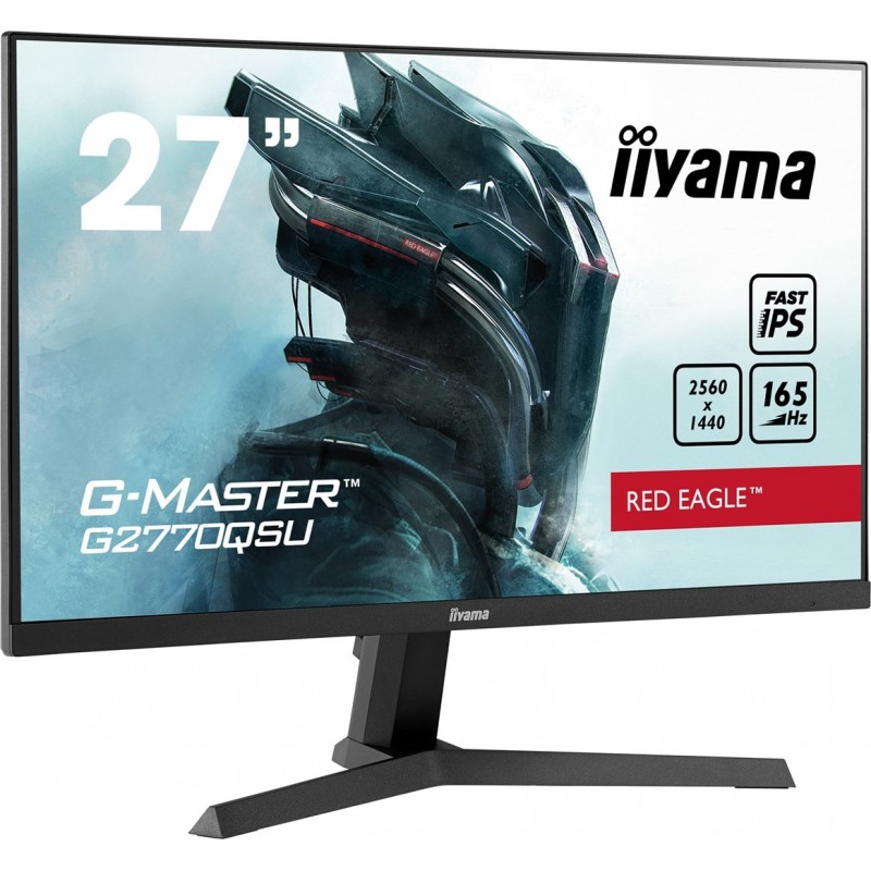 iiyama G-MASTER G2770QSU-B1 computer monitor 68.6 cm (27") 2560 x 1440 pixels Wide Quad HD LCD Black