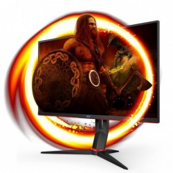 AOC G2 Q27G2U/BK computer monitor 68.6 cm (27") 2560 x 1440 pixels Quad HD LED Black, Red