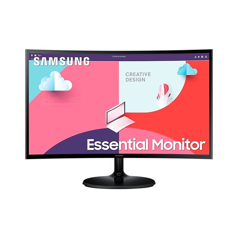 Samsung LS27C360EAUXEN LED display 68.6 cm (27") 1920 x 1080 pixels Full HD Black