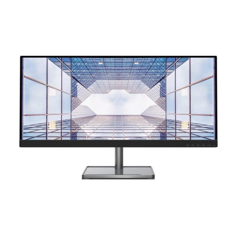 Lenovo L29w-30 73.7 cm (29") 2560 x 1080 pixels Quad HD LED Black, Silver