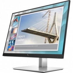 HP E-Series E24i G4 61 cm (24") 1920 x 1200 pixels WUXGA Black, Silver