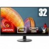 Lenovo D32-40 80 cm (31.5") 1920 x 1080 pixels Full HD Black