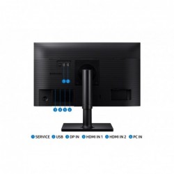 Samsung T45F computer monitor 61 cm (24") 1920 x 1080 pixels Full HD LED Black