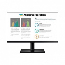 Samsung T45F computer monitor 61 cm (24") 1920 x 1080 pixels Full HD LED Black