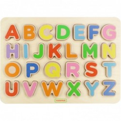 Wooden Educational Tablet Masterkidz Alphabet Uppercase Letters