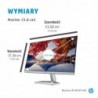 HP M24f FHD Monitor 60.5 cm (23.8") 1920 x 1080 pixels Full HD Black, Silver