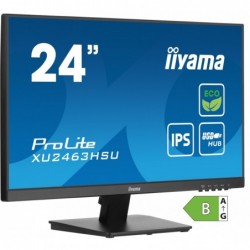 iiyama ProLite XU2463HSU-B1 computer monitor 60.5 cm (23.8") 1920 x 1080 pixels Full HD LED Black