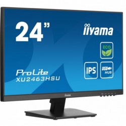 iiyama ProLite XU2463HSU-B1 computer monitor 60.5 cm (23.8") 1920 x 1080 pixels Full HD LED Black