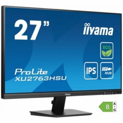 iiyama ProLite XU2763HSU-B1 computer monitor 68.6 cm (27") 1920 x 1080 pixels Full HD LED Black