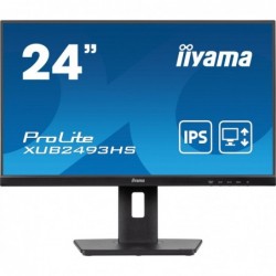 iiyama ProLite XUB2493HS-B6 computer monitor 60.5 cm (23.8") 1920 x 1080 pixels Full HD LED Black