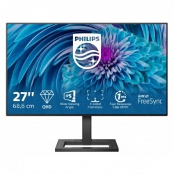 Philips E Line 275E2FAE/00 computer monitor 68.6 cm (27") 2560 x 1440 pixels 4K Ultra HD LED Black