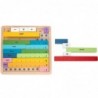 Tooky Toy Wooden Math Chart Learning To Count Abacus