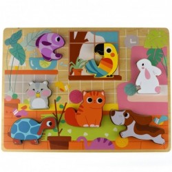 Tooky Toy Wooden Puzzle...