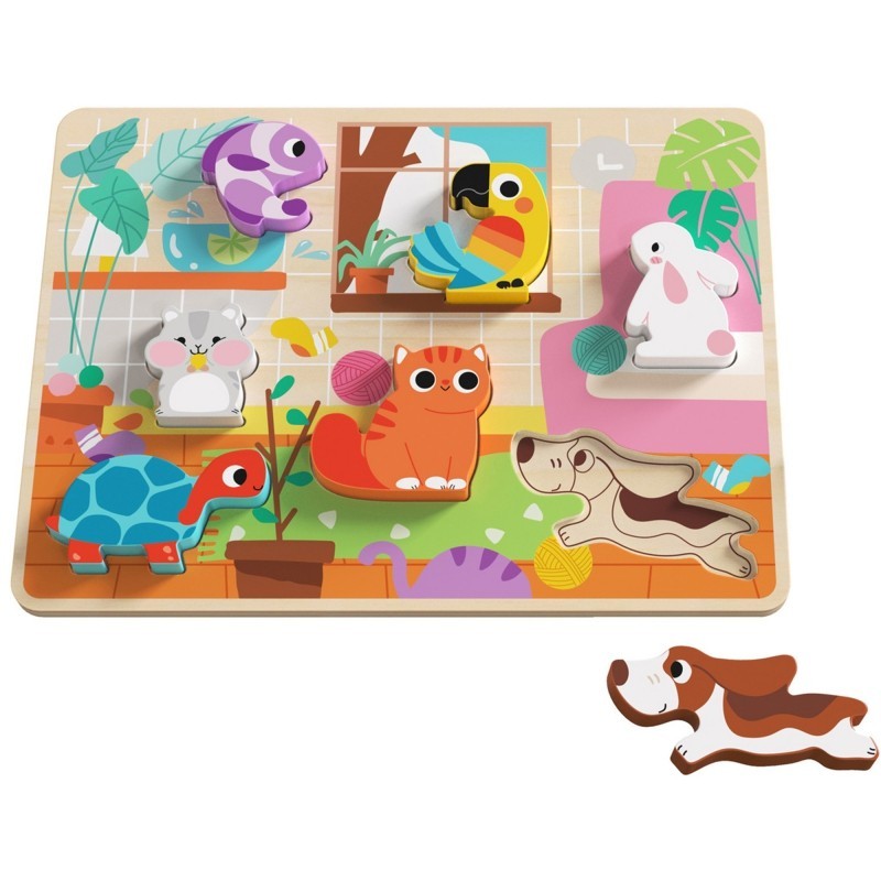 Petal Teddy Wooden Puzzle Animal Puzzle Difficult Puzzle Toy - Temu