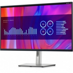 DELL P Series P3223DE 80 cm (31.5") 2560 x 1440 pixels Quad HD LCD Black, Silver