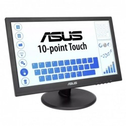 ASUS VT168HR computer monitor 39.6 cm (15.6") 1366 x 768 pixels WXGA LED Touchscreen Black