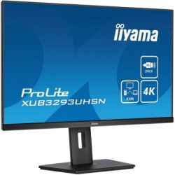 iiyama ProLite XUB3293UHSN-B5 computer monitor 80 cm (31.5") 3840 x 2160 pixels 4K Ultra HD LCD Black