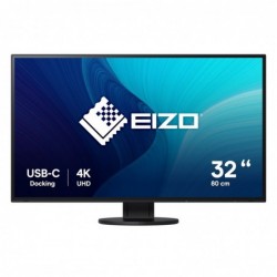 EIZO FlexScan EV3285-BK LED display 80 cm (31.5") 3840 x 2160 pixels 4K Ultra HD Black