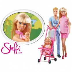 Simba Doll Steffi Pregnant Kevin Family with Baby