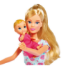 Кукла Simba Steffi Love Mama в детскую комнату с 3 детьми 28 шт.