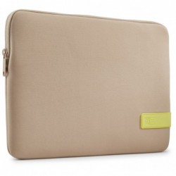 Case Logic 4689 Reflect Laptop Sleeve 13.3 REFPC-113 Plaza Taupe/Sun-Lime