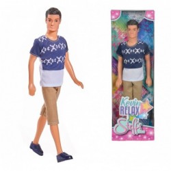Simba Doll Steffi Love Kevin in a summer brunet outfit