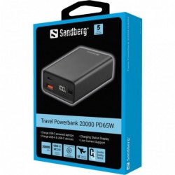 Sandberg 420-95 Travel Powerbank 20000 PD65W
