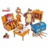 Simba Masha and the Bear Bear House With Figurine Portable Extendable