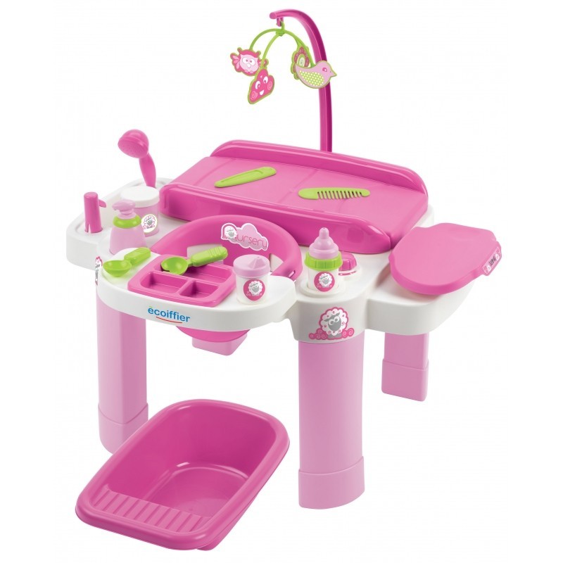 Ecoiffier Babysitter Feeding Chair For Dolls Changing table