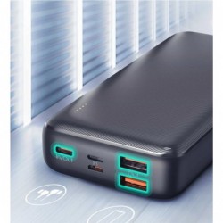 AUKEY PB-N74S Power Bank 20000mAh 22.5W QC 3.0 PD 3.0 5xUSB SCP LCD Black