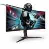 AOC G2 CU34G2X/BK computer monitor 86.4 cm (34") 3440 x 1440 pixels Quad HD LED Black