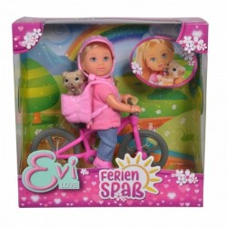 Evi doll Set Mountain bike Accessories Dog Simba
