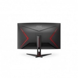 AOC Gaming CQ32G2SE/BK LED display 80 cm (31.5") 2560 x 1440 pixels 2K Ultra HD Black, Red