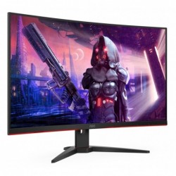 AOC Gaming CQ32G2SE/BK LED display 80 cm (31.5") 2560 x 1440 pixels 2K Ultra HD Black, Red