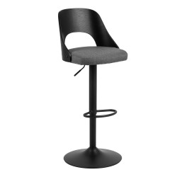 Bar stool LUCY grey