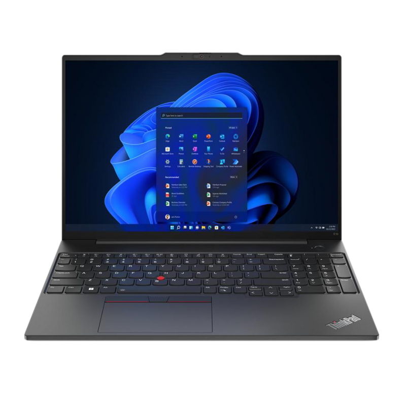 Lenovo ThinkPad E16 Laptop 40.6 cm (16") WUXGA Intel® Core™ i5 i5-1335U 16 GB DDR4-SDRAM 512 GB SSD MX550 Wi-Fi 6