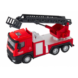 Fire Truck With Adjustable Boom Red