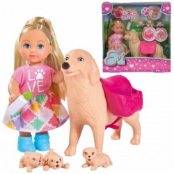 Кукла SIMBA Evi Dog Guardian + Собаки