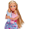 Simba Doll Steffi in Twin Pregnant 2 Babies Accessories