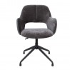 Task chair KENO without castors, grey