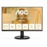 LCD Monitor AOC 24" Panel VA 1920x1080 16:9 100 Hz Matte 1 ms Speakers Tilt Colour Black 24B3HMA2