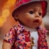 WOOPIE Värvilised riided nukule. Koer. Jope. Müts, 43-46 cm